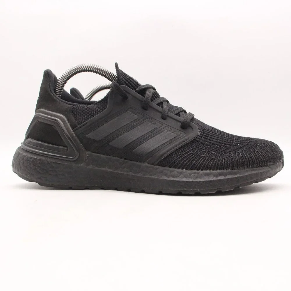 Adidas Ultraboost 20 Women's 9 Triple Black Athletic Sneakers Running FU8498